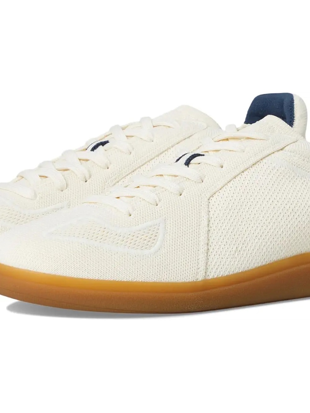 Rothy's Cream Knit Sneakers with Gum Sole
